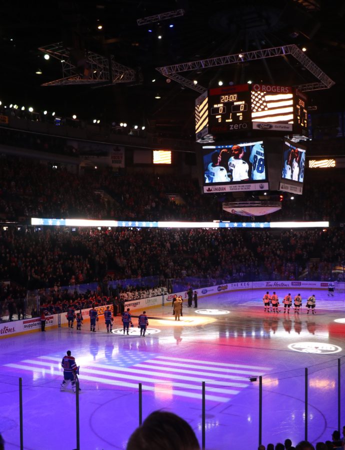 Hockey: Oilers Vs. Sharks