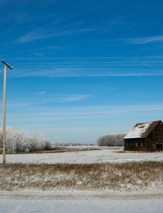 Saskatchewan all in White…